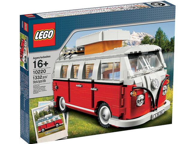 Volkswagen T1 Camper Van - OVP, Lego 10220, Johannes Aschauer, Sculptures, Laakirchen