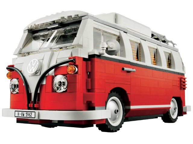 Volkswagen T1 Camper Van - OVP, Lego 10220, Johannes Aschauer, Sculptures, Laakirchen, Image 2