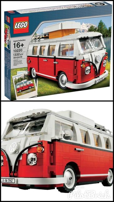 Volkswagen T1 Camper Van - OVP, Lego 10220, Johannes Aschauer, Sculptures, Laakirchen, Image 3