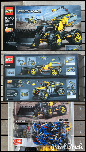 Volvo Concept Wheel Loader, Lego 42081, Anneri, Technic, Cape Town, Image 4