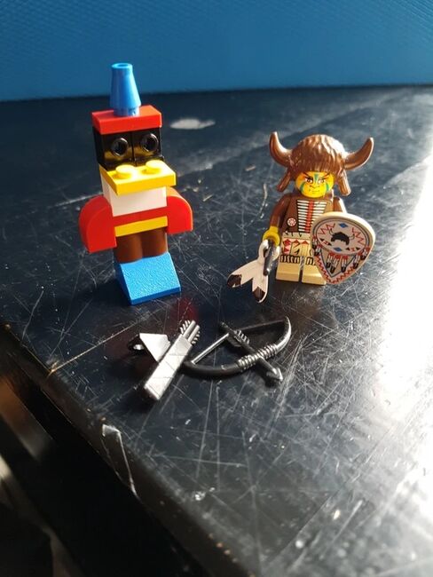 Western 2845 - Indianerhäuptling / Indian Chief / Schamane, Lego 2845, Janni, Western, Emden