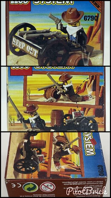 Western Cowboys Bandit, Lego 6790, RetiredSets.co.za (RetiredSets.co.za), Western, Johannesburg, Image 4