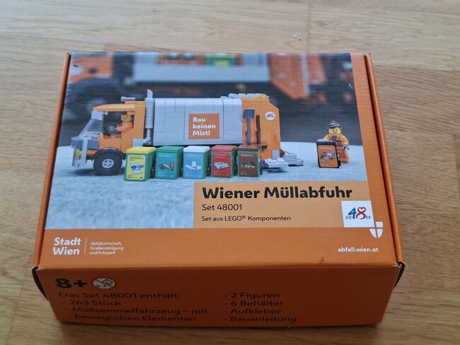 Wiener Müllabfuhr Sonderedition/Rarität, Lego 48001, Mike, Diverses, Walding