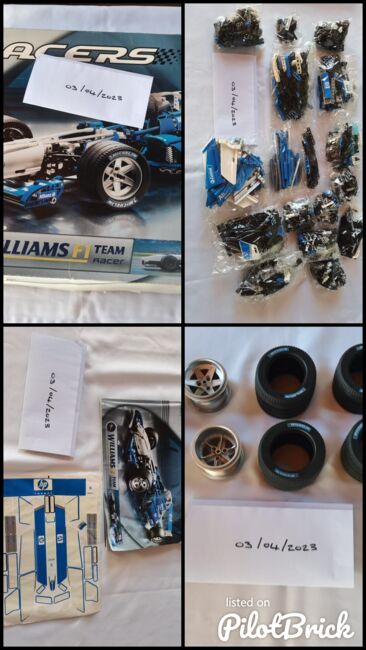 Williams F1 Car, Lego 8461, Ralph, Racers, Grabouw, Abbildung 5