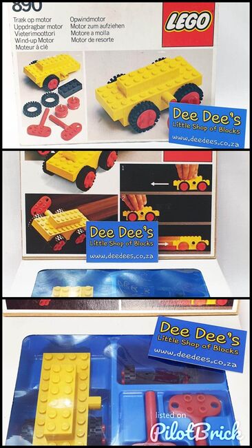 Windup Motor, Lego 890, Dee Dee's - Little Shop of Blocks (Dee Dee's - Little Shop of Blocks), Universal Building Set, Johannesburg, Abbildung 4