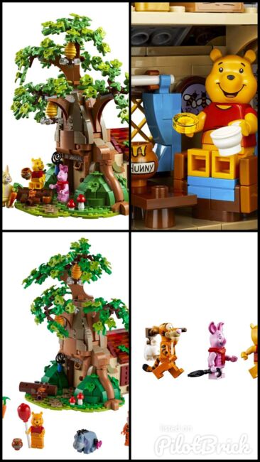 Winnie the Pooh, Lego, Dream Bricks, Ideas/CUUSOO, Worcester, Image 13