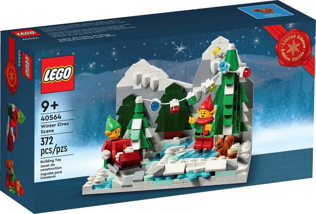 Winter Elves Scene - 40564, Lego 40564, H&J's Brick Builds, Exclusive, Krugersdorp