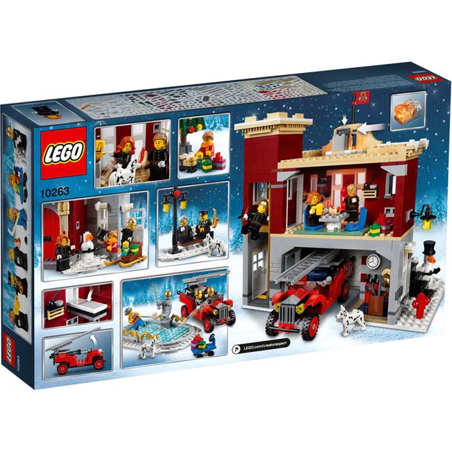 Winter Village Fire Station, Lego, Dream Bricks (Dream Bricks), Creator, Worcester, Image 3