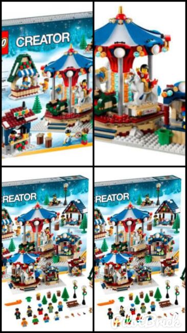 Winter Village Market, Lego, Dream Bricks, Creator, Worcester, Abbildung 6