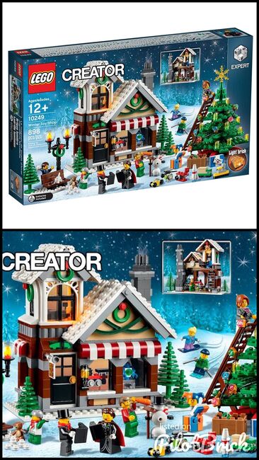 Winter Village Toy Shop, Lego, Dream Bricks (Dream Bricks), Creator, Worcester, Image 3