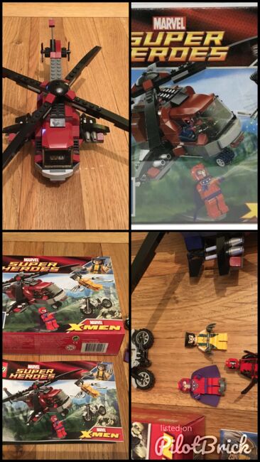 Wolverines Chopper Showdown, Lego 6866, James, Marvel Super Heroes, Abbildung 5