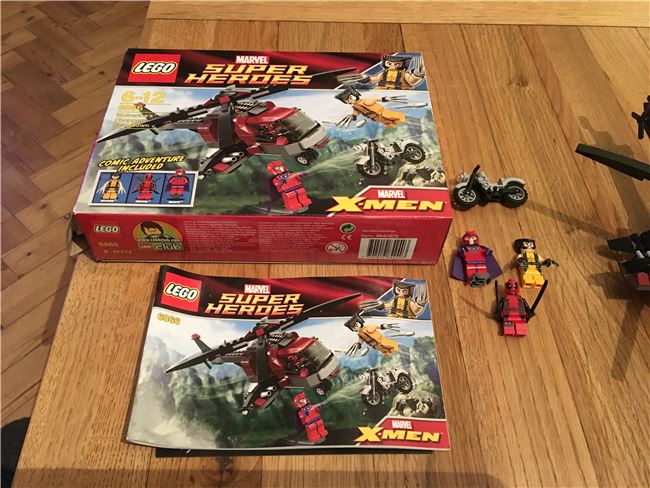 Wolverines Chopper Showdown, Lego 6866, James, Marvel Super Heroes, Abbildung 3