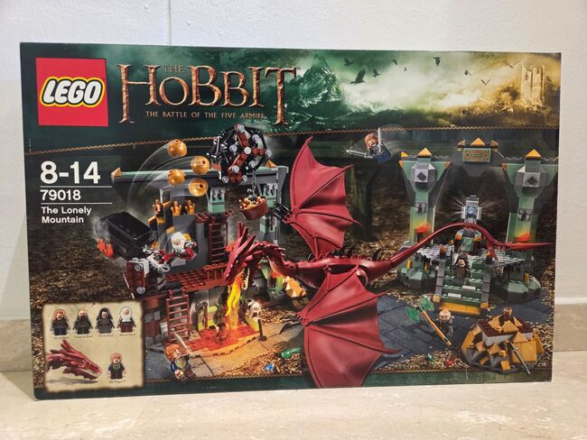 WTS 79018 - The Lonely Mountain, Lego 79018, JY Wong, The Hobbit