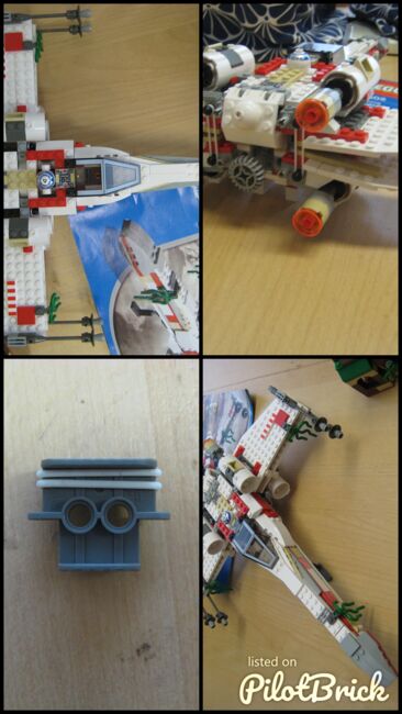 X-wing Fighter (Dagobah) (blue box), Lego 4502, Kerstin, Star Wars, Nüziders, Abbildung 12