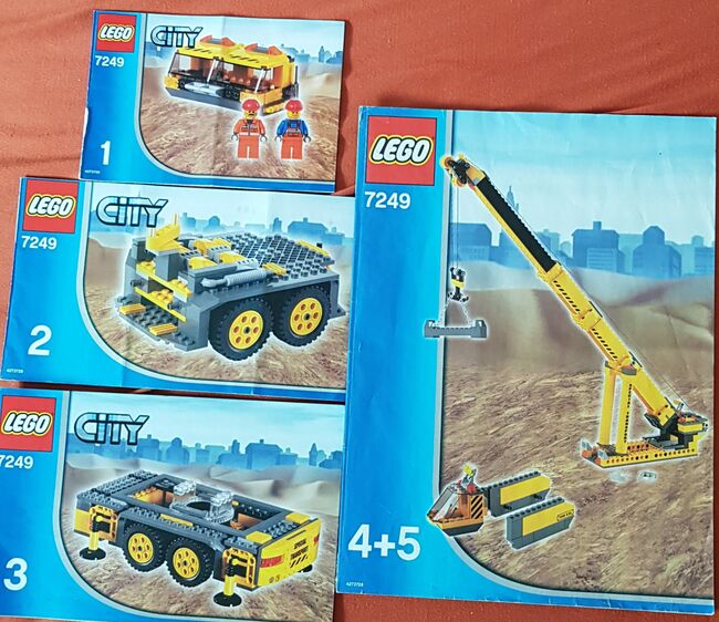 XXL mobiler Kran, Lego 7249, Eveline, City, Zwingen