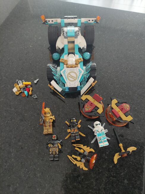 Zanes Drachenpower Spinjitzu Rennwagen, Lego 71791, Michelle, NINJAGO, Arbon