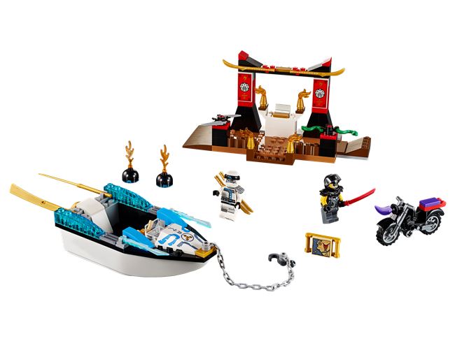 Zane's Ninja Boat Pursuit, LEGO 10755, spiele-truhe (spiele-truhe), Juniors, Hamburg, Abbildung 4