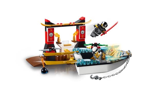 Zane's Ninja Boat Pursuit, LEGO 10755, spiele-truhe (spiele-truhe), Juniors, Hamburg, Abbildung 6