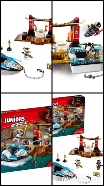 Zane's Ninja Boat Pursuit, LEGO 10755, spiele-truhe (spiele-truhe), Juniors, Hamburg, Abbildung 7