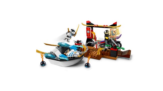 Zane's Ninja Boat Pursuit, LEGO 10755, spiele-truhe (spiele-truhe), Juniors, Hamburg, Abbildung 5