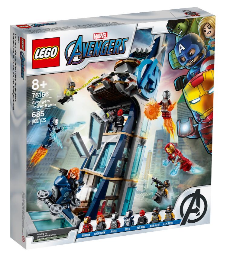 ᐅ New/NIB Set ⇒ Lego 76166 Marvel Avengers Tower Battle from Rakesh