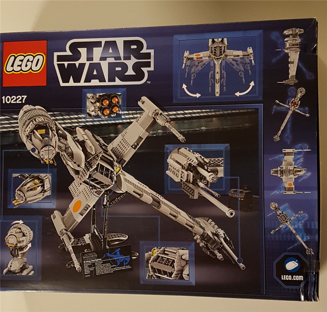 ᐅ MIB/MISB Set ⇒ Lego 10227 B-Wing Starfighter From Simon Stratton ...