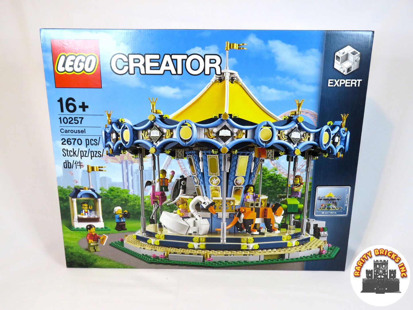 lego carousel 10257 instructions