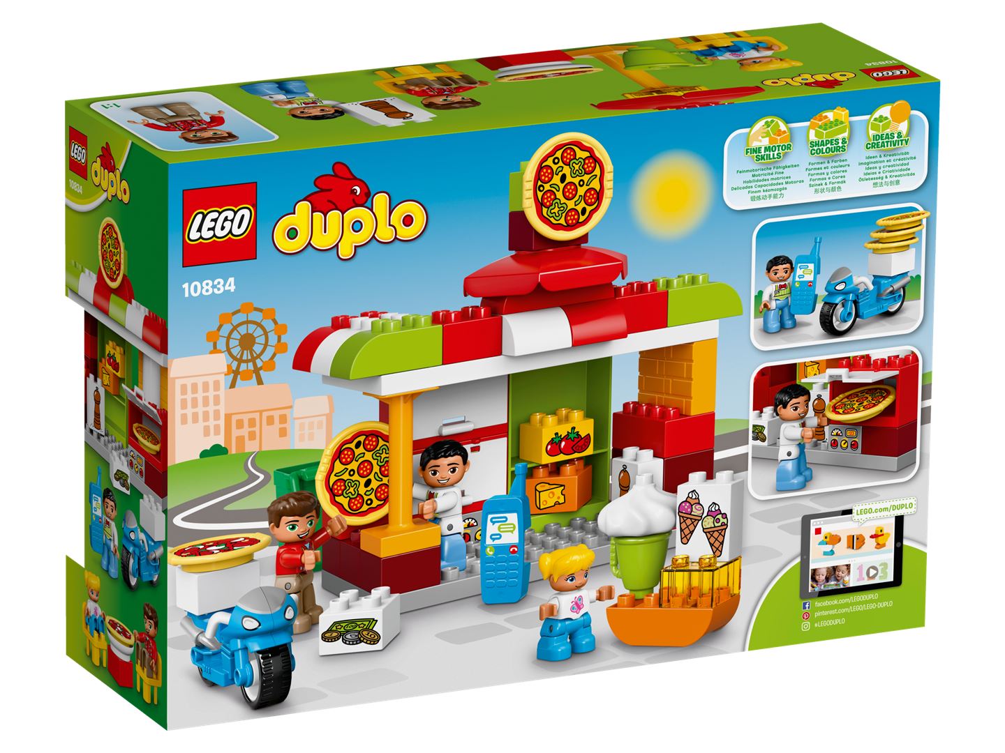 ᐅ New/NIB Set ⇒ LEGO 10834 Duplo Pizzeria from spiele-truhe ...