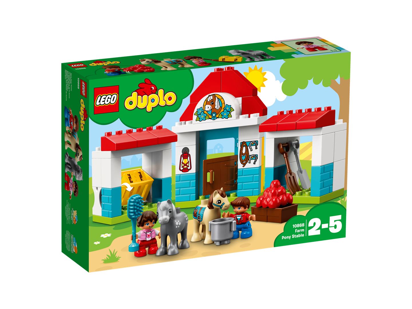 farm pony stable lego