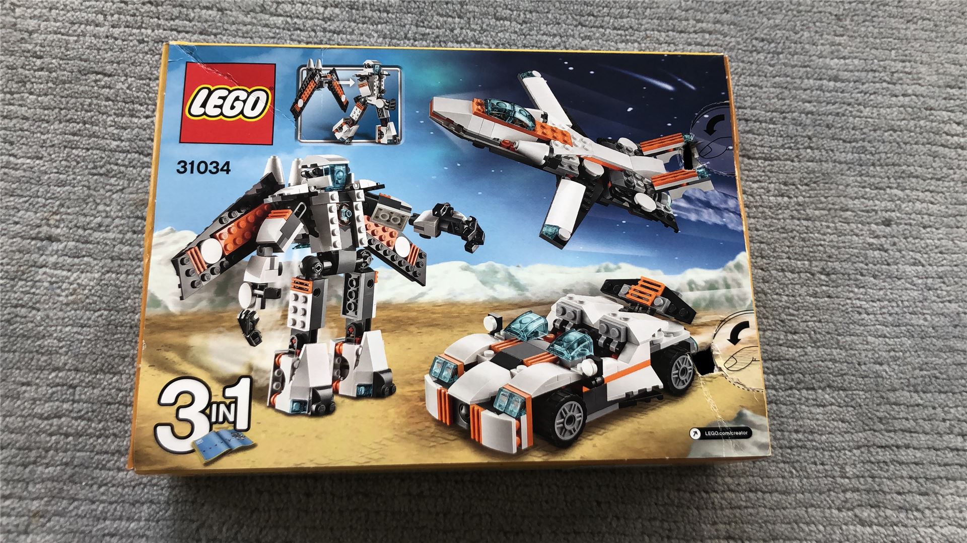 ᐅ New/NIB Set ⇒ Lego 31034 Future flyers from K.P. | PilotBrick.com