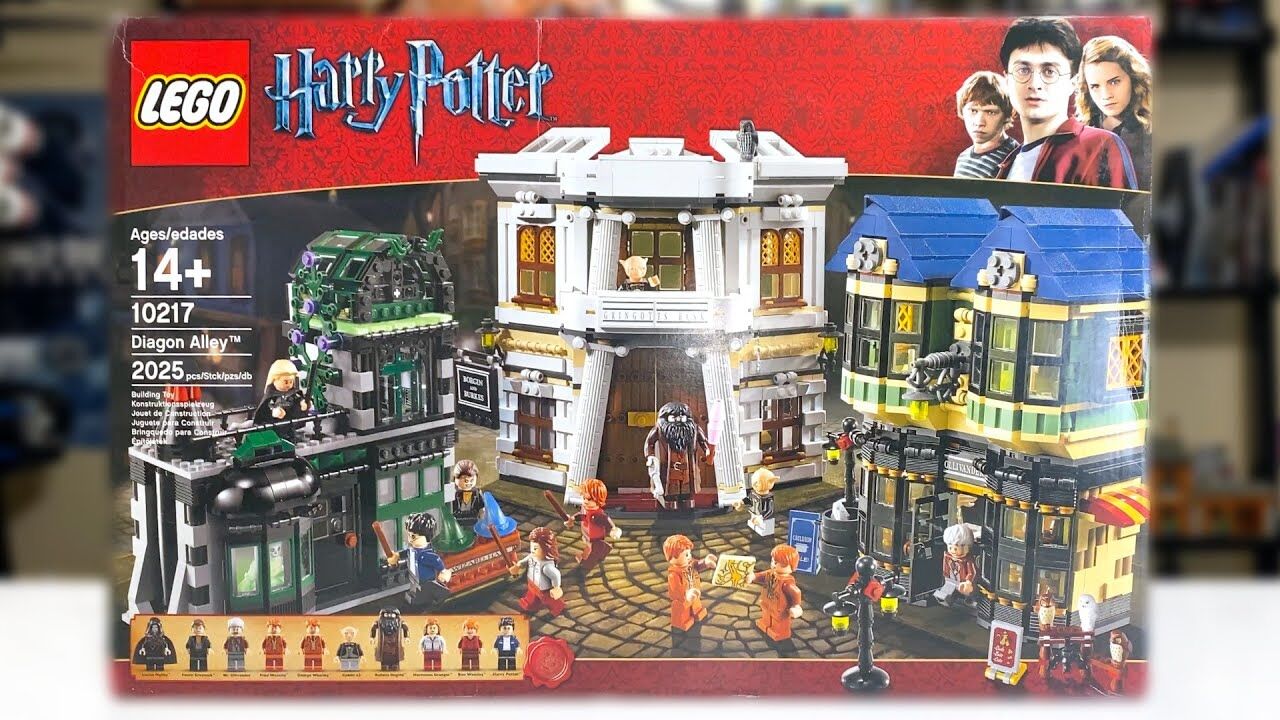 ᐅ Neu/NIB Set ⇒ Lego 10217 Harry Potter Diagon Alley von Jun Wei