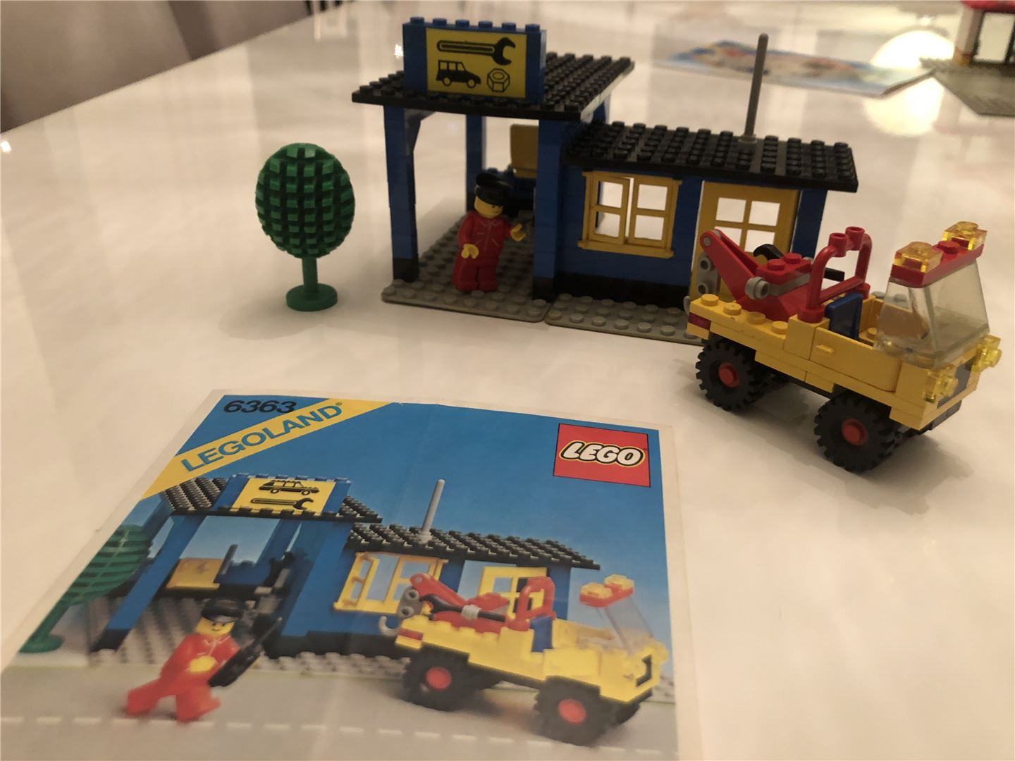 ᐅ Used Po Set ⇒ Lego 6363 Auto Service Station From Thomas 