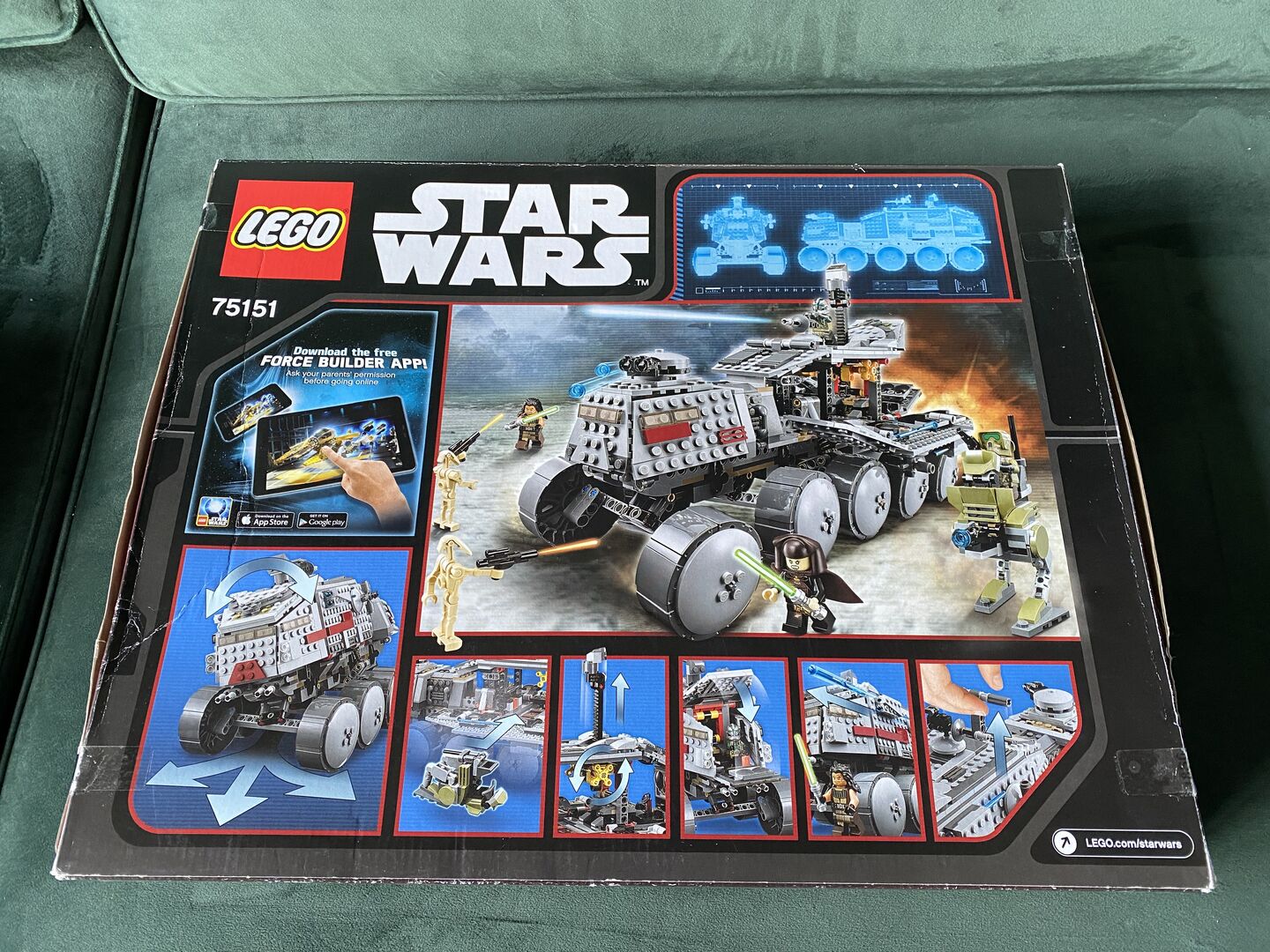 ᐅ New/NIB Set ⇒ Lego 75151 * * Clone Turbo Tank from The Brickest Link ...