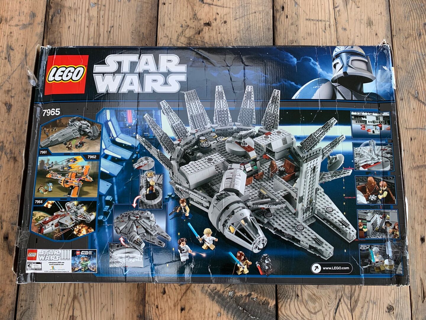 ᐅ New/NIB Set ⇒ Lego 7965 - Star Wars Millennium Falcon from Black Frog ...