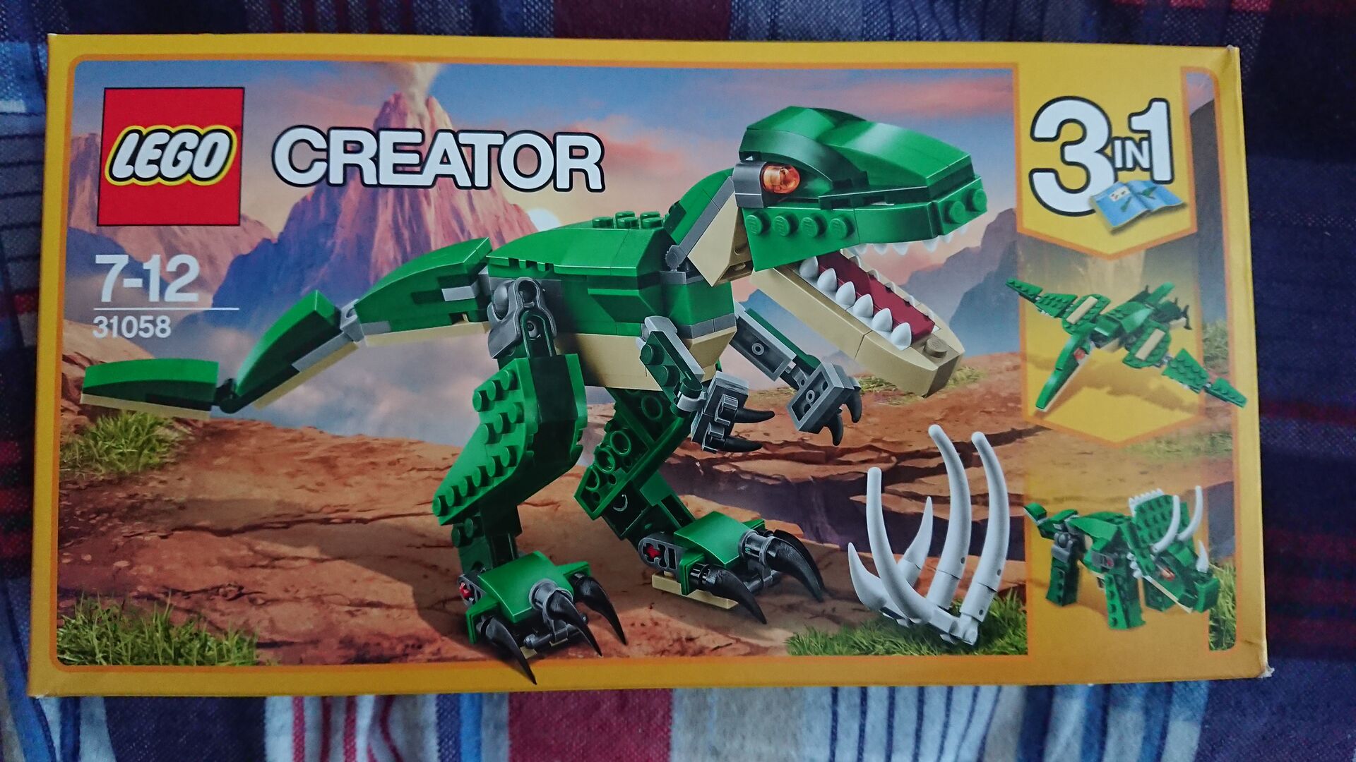 ᐅ Used/PO Set ⇒ Lego 31058 Creator Mighty Dinosaurs 3 In 1T Rex ...