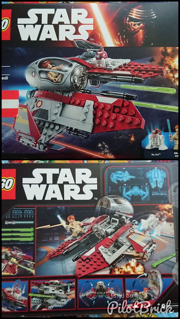 ᐅ New/NIB Set ⇒ Lego 75135 Star Clone Wars Obi-Wans JEDI INTERCEPTOR R4 ...