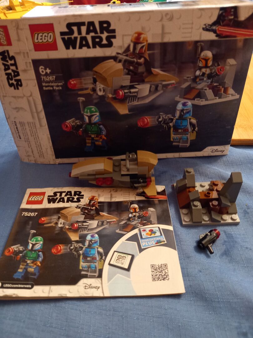 7点：【31】【33】【50】【80】【87】【94】【172】 LEGO 75267 Star Wars The Mandalorian Battle Pack | BrickEconomy