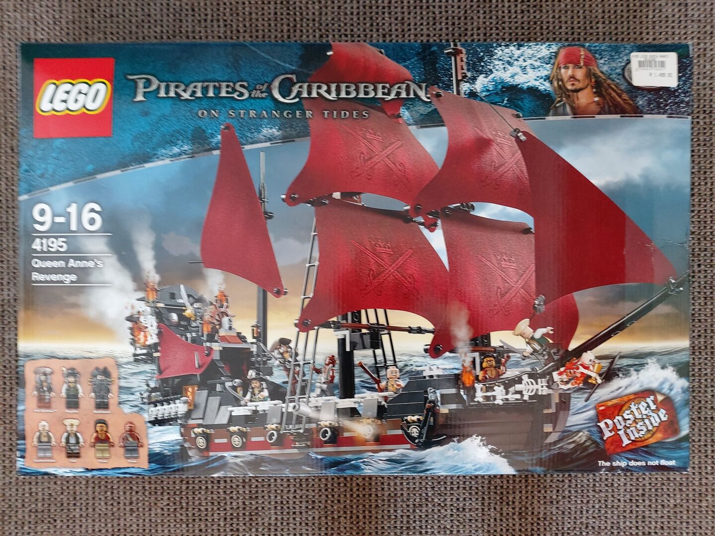 ᐅ MIB/MISB Set ⇒ Lego 4195 Queen Anne's Revenge from Tracey Nel ...
