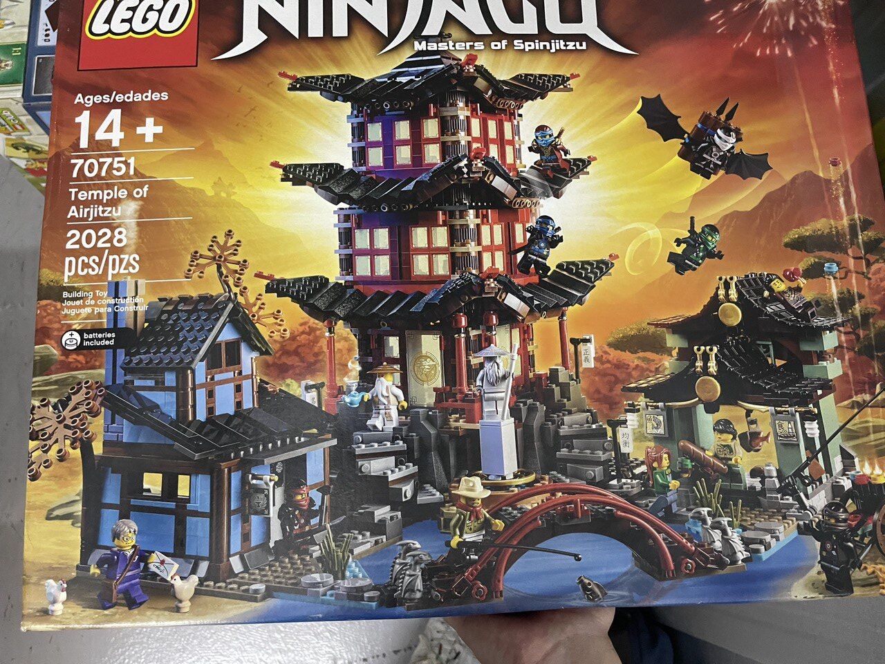 Lego ninjago the discount temple of airjitzu