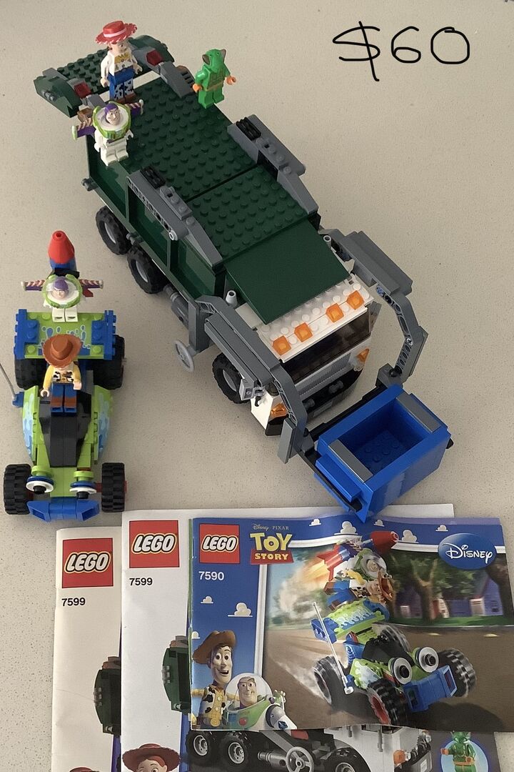 MIB MISB Set Lego 7599 7590 Toy Story 4 Carey PilotBrick Australia